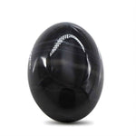 Load image into Gallery viewer, 12.4Ct Natural Black and Grey Sulemani Hakik Oval Gemstone
