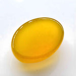 Load image into Gallery viewer, 12.3Ct Natural Yellow Agate (Hakik) Oval Gemstone
