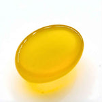 Load image into Gallery viewer, 12.8Ct Natural Yellow Agate (Hakik) Oval Gemstone
