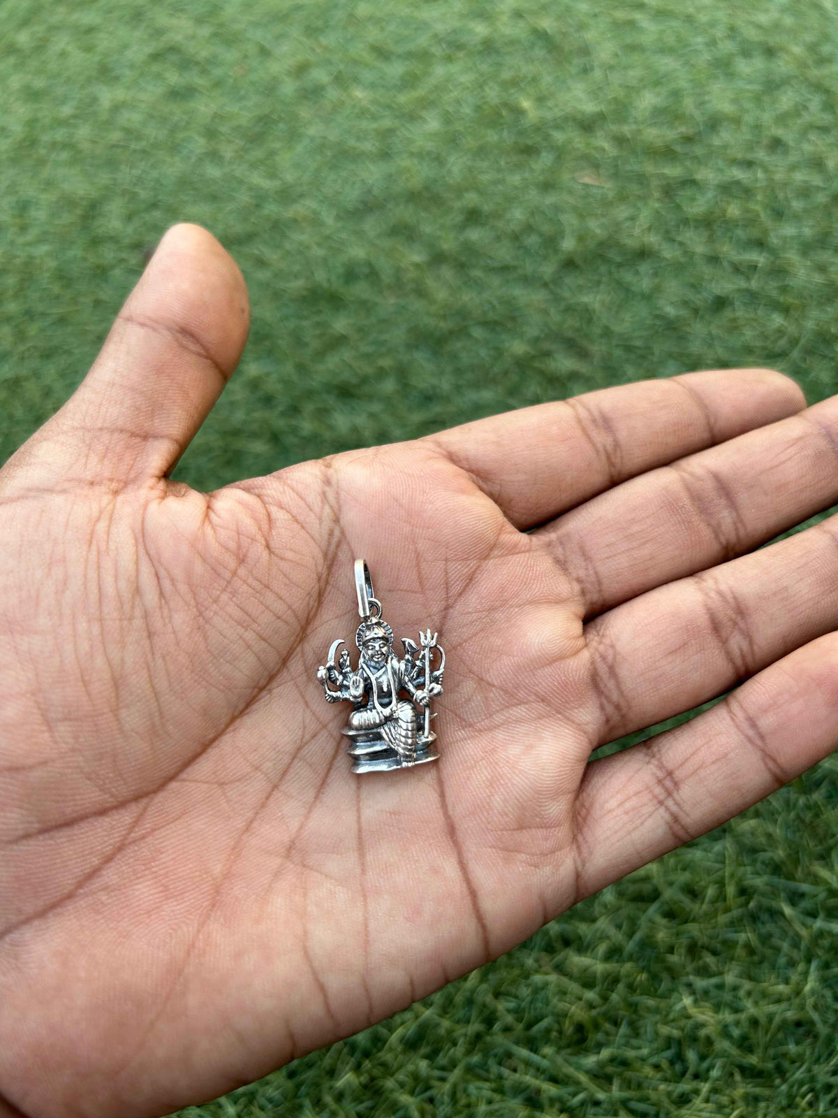 925 silver maa durga locket | vidhata jewels