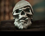 Load image into Gallery viewer, Silver Skull Ring With Sigar
