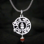 Load image into Gallery viewer, Shiv Sada Sahayte Silver Pendant Chain
