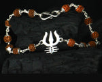 Load image into Gallery viewer, Trishul Trinatra Rudraksha Bracelet
