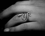 Load image into Gallery viewer, Orignal Silver Snake Ring
