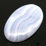 Load image into Gallery viewer, 32.6Ct Natural Picture Blue Lace Agate Oval Cabochon Gemstone

