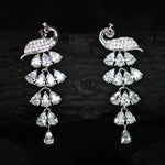 Load image into Gallery viewer, Peacock Diamond Earring
