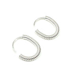 Load image into Gallery viewer, Real Silver Men Women wire Earrings

