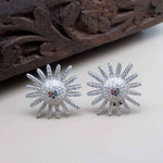 Load image into Gallery viewer, Real 925 Sterling Silver Platinum Finish  Earring
