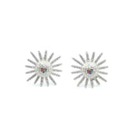 Load image into Gallery viewer, Real 925 Sterling Silver Platinum Finish  Earring
