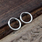Load image into Gallery viewer, Sterling Silver Plain Earrings for Girls
