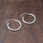 Load image into Gallery viewer, 925 Real Silver Plain Earrings
