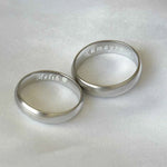 Load image into Gallery viewer, Personalised 92.5 Silver Infinity Ring
